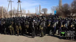 Қордайдағы қақтығыс: полицияға бағынбағандар сотталды