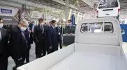 Премьер-министры Казахстана и Узбекистана запустили совместное производство новых автомобилей