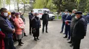 Сапарбаев встретился с родственниками задержанных жителей Кордайского района