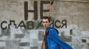 Стоп COVID-19. Новая работа Паши Каса появилась в Алматы