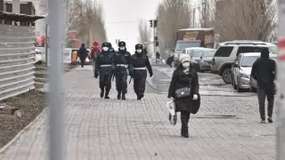 Режим ЧП усилен в Нур-Султане. На улицах задержаны 164 человека
