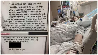 "Вы настоящие рок-звезды". Вылечившийся от коронавируса мужчина обратился к врачам