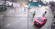Водителя, протаранившего блокпост в Алматы, наказали лишением прав