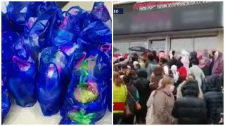 Многодетные подрались за продукты в Актау, организатор акции арестован