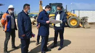 Госпиталь для возможных зараженных коронавирусом начали строить в Алматы