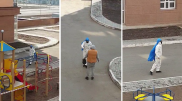 "Капитан Карантин" появился на улицах Нур-Султана