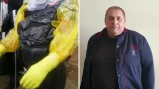 Автора видео о костюмах из мусорных мешков нашла полиция