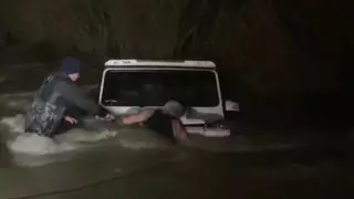 Водитель Gelandewagen арестован за попытку выехать на рыбалку близ Нур-Султана