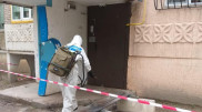 Подъезд дома оцепили и закрыли на карантин в Таразе