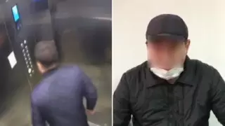 Плюнувшего на кнопки лифта арестовали в Алматы