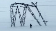Последствия сильной метели в Костанайской области показали на фото
