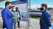 Аким Шымкента: АГРС-3 позволит обеспечить население газоснабжением до 100 процентов