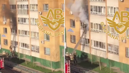 Балкон многоквартирного дома загорелся в Нур-Султане