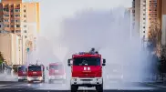 Как проходит масштабная дезинфекция в Нур-Султане
