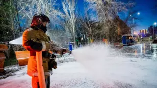 Дезинфекция Нур-Султана ведется круглосуточно - заместитель акима