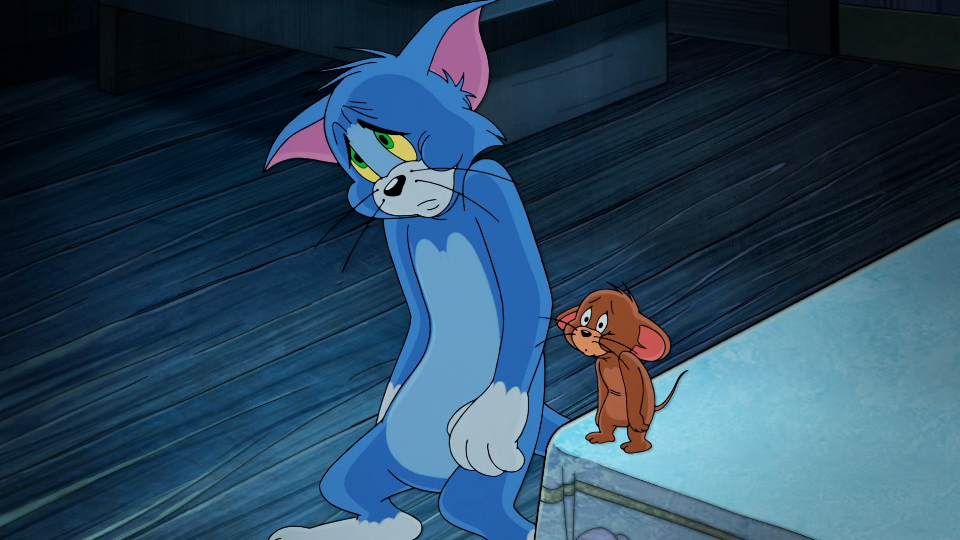 Как том и джерри ругались мирились. Том и Джерри 2022. Tom and Jerry 2022. Том на выход. Tom and Jerry 2022 Scene.