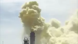 Выброс сернистого газа произошел на "Тенгизшевройл"