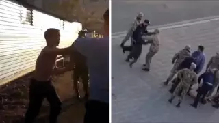 Видео жесткого задержания мужчины объяснили в полиции Нур-Султана