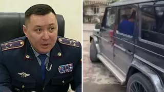 Начальник криминальной полиции Алматы освобожден от должности из-за элитного кортежа