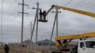 Ликвидация аварии в селе Косшы на контроле местных властей