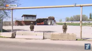 Фермер разместил на своем участке военных в Алматы