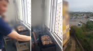 Жарившего шашлык на балконе многоэтажки мужчину задержали в Павлодаре