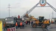 Видео сноса санитарного поста объяснили в Караганде