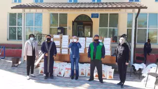 Девяти тысячам жамбылцев помогли на 16 миллионов тенге ко Дню единства народа 