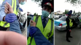 "Отпустите меня": в Сети появилось видео с несовершеннолетней и полицейскими в Павлодаре