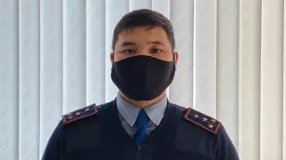 За спасение семьи от выселения наградили полицейского в Актобе