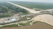 Еще одно село подтоплено в Туркестанской области