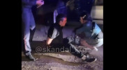 "Я позвоню в Калининград!" Задержание нетрезвого лихача попало на видео в Караганде