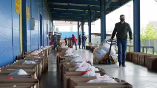 Фонд "Халык" направил более 50 тонн продуктов жителям Мактааральского района