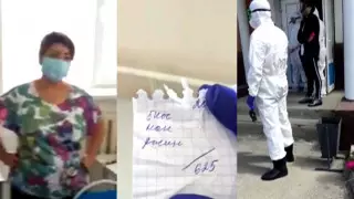 Помещенные на карантин 26 жамбылских медиков устроили переполох