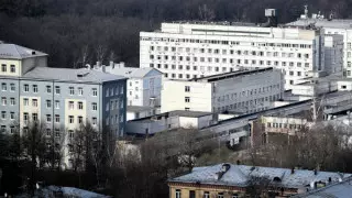 Больница для пациентов с коронавирусом загорелась в Москве