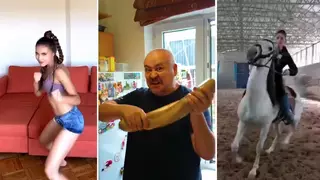 Казахстанские каскадеры "побили" друг друга через экран и сняли захватывающее видео