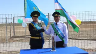 Пограничники Казахстана передадут эстафету Победы Азербайджану