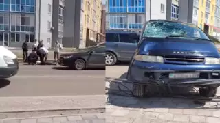 Подростка сбили на пешеходном переходе в Караганде