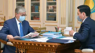 Президент дал поручения Алтаю Кульгинову