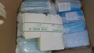 Маски на миллиард тенге пытались вывезти из Казахстана