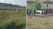 Автобус с людьми упал в обрыв в Темиртау: есть пострадавшие