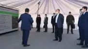 Токаев посетил солнечную электростанцию