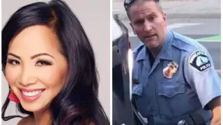 Жена обвиненного в убийстве афроамериканца полицейского подала на развод