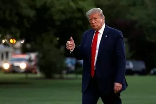 Трампа отправили в бункер во время протестов в Вашингтоне - СМИ