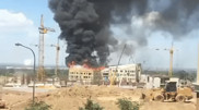 Взрыв произошел на стройке в Алматы