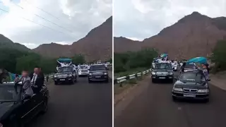 Видео кортежа с ликующими выпускниками прокомментировали в полиции