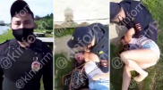 Жесткое задержание отдыхающей сняли на видео в российском Сургуте