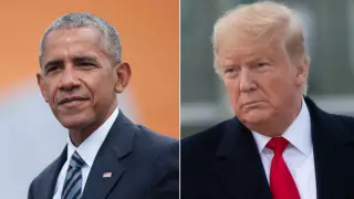 Пользователи Twitter поздравили Барака Обаму в день рождения Трампа