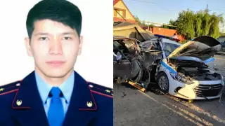 Наезд на блокпосту в Алматы: пострадавшего полицейского готовят к выписке