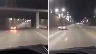 Алматинца могут лишить прав за дерзкий выезд на встречку